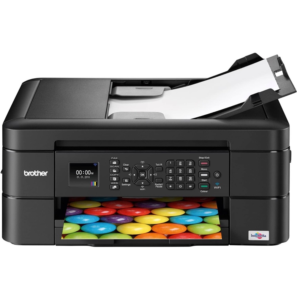 Brother MFC-J485DW Wireless All-In-One Color Printer w/ Print, Copy, Scan, Fax